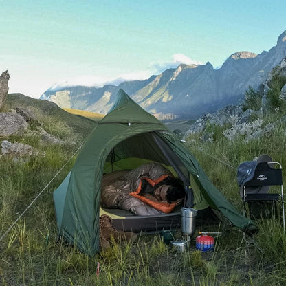 Naturehike Cloud up 1P Rucksack Zelt Camping Kuppel ultraleichtes Zelt 20D