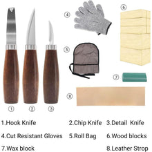 Holzschnitzset mit Holzblöcken Schnitzset Basteln Erwachsene