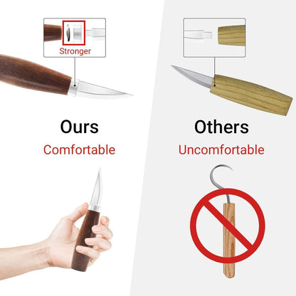 Holzschnitzset mit Holzblöcken Schnitzset Basteln Erwachsene