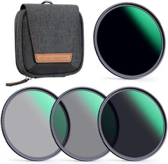 ND Filterset 77mm - 4er Neutral Graufilter Set für kreative Fotos