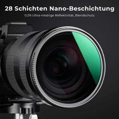 ND Filterset 82mm Graufilter Set ND4+ND8+ND64+ND1000 Kit