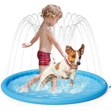 Wasserspielzeug Hund Sprinkler Wasser-Spielmatte Splash
