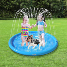 Wasserspielzeug Hund Sprinkler Wasser-Spielmatte Splash