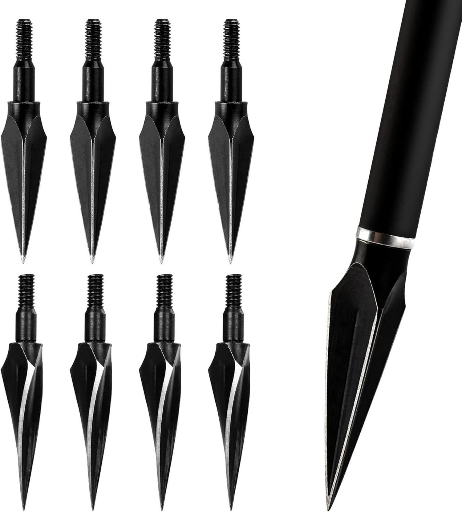 Traditional Archery Arrowheads 125 Grain Broadheads Arrow Tips hunting