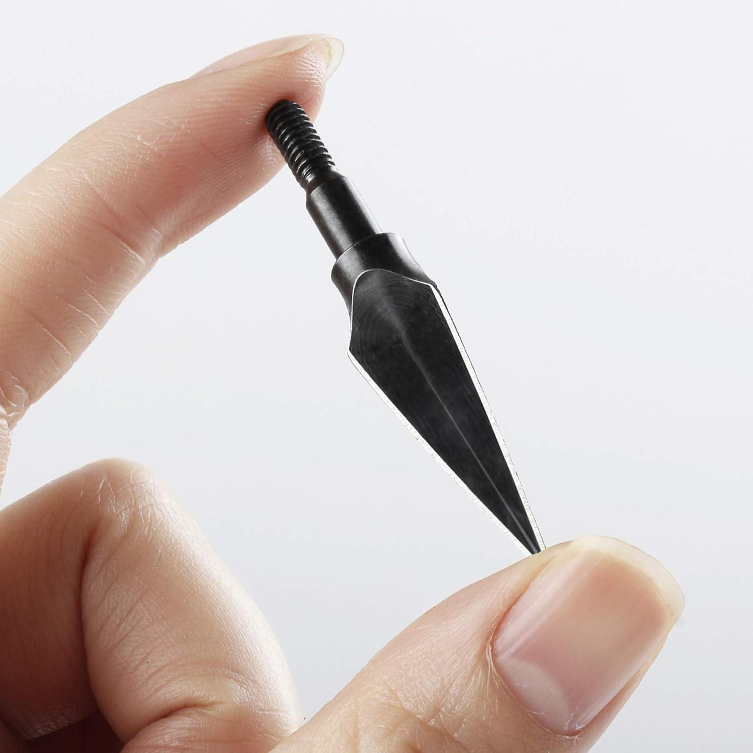 125 Grain Traditional Archery Arrowheads Broadheads Hunting Tips