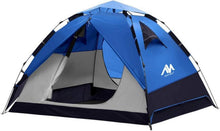 Wasserdichtes 3-4 Personen Campingzelt mit Quick-Up-System