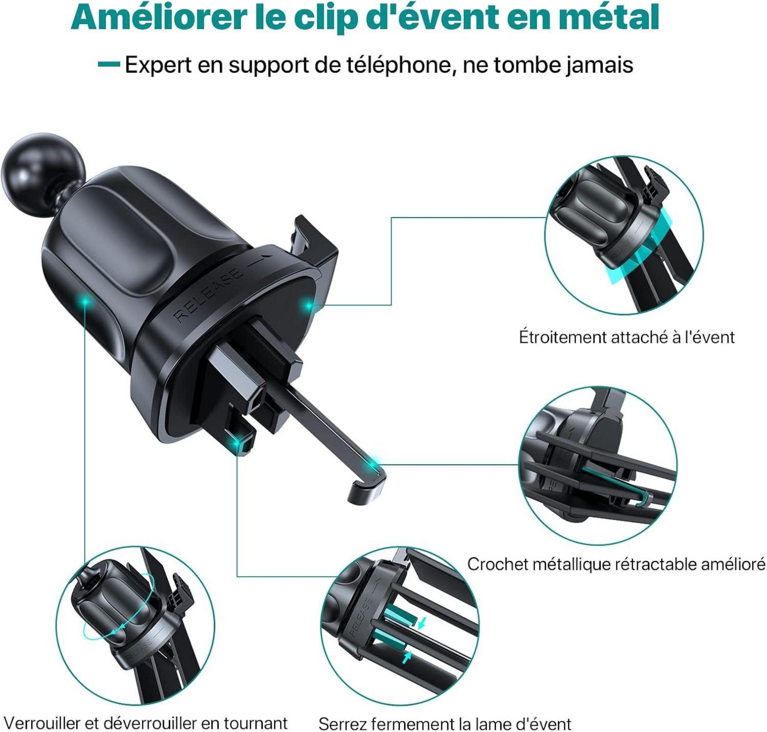 Auto Handyhalterung Magnet 360° für iPhone Samsung Huawei Magnetischer Halter