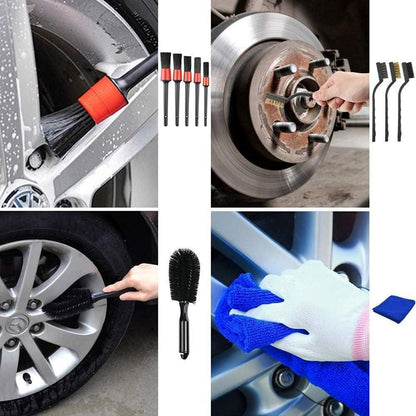 URAQT Auto Reinigungsbürsten Set 15-teilig