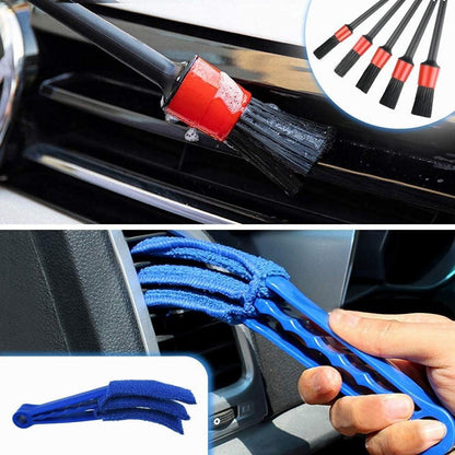 Auto Reinigungsbürsten Set 15-tlg. Rad Reifen Mikrofasertücher