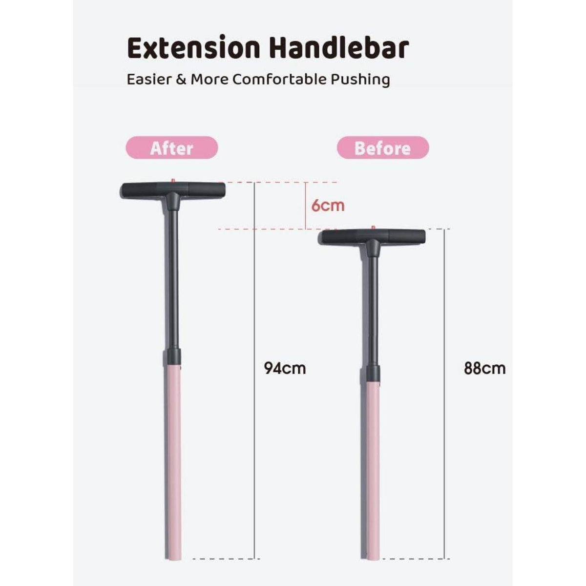 5-in-1 Laufrad & Dreirad für Kinder ab 1 Jahr, Rose Pink