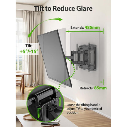 USX-MOUNT TV Wandhalterung Schwenkbar Neigbar 32-90 Zoll