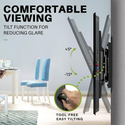 TV Wandhalterung 32-90 Zoll Schwenkbar Neigbar VESA 600x400mm