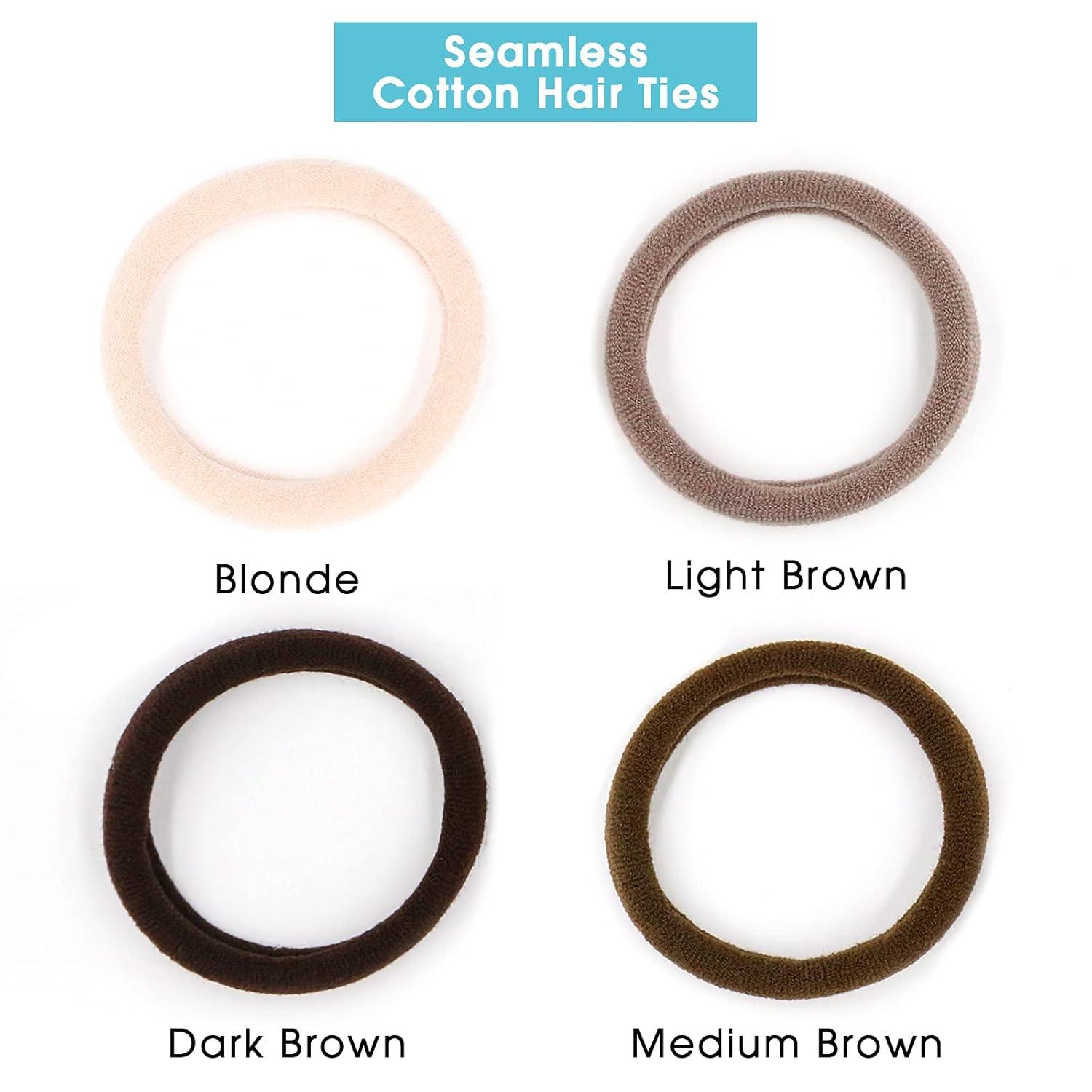 Elastische Haarbänder für lockiges Haar 50 Stk. Spiral Scrunchies