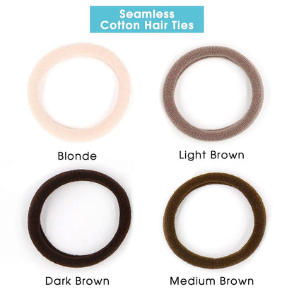 Elastische Haarbänder für lockiges Haar 50 Stk. Spiral Scrunchies