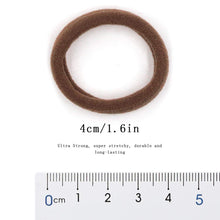 Weiches nahtloses elastisches Haargummi 50 Stk. Stretch