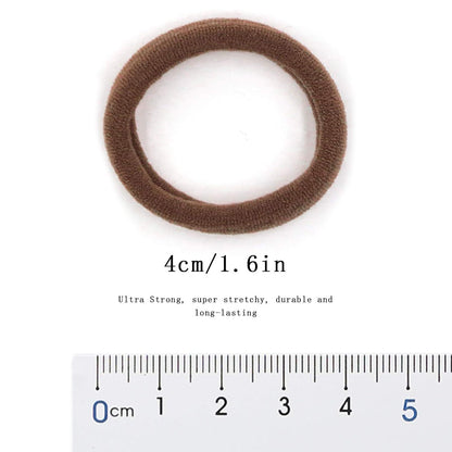 Weiches nahtloses elastisches Haargummi 50 Stk. Stretch