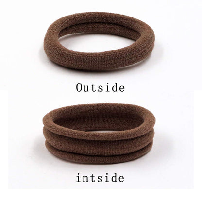 Elastische Nylon Haarbänder für Frauen, 50