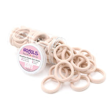 Große nahtlose Haarbänder aus Stretch-Nylon, Pferdeschwanz-Halter 100