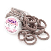 Elastische Nylon-Haargummis Pferdeschwanzhalter Hairstyling, 50 Stück