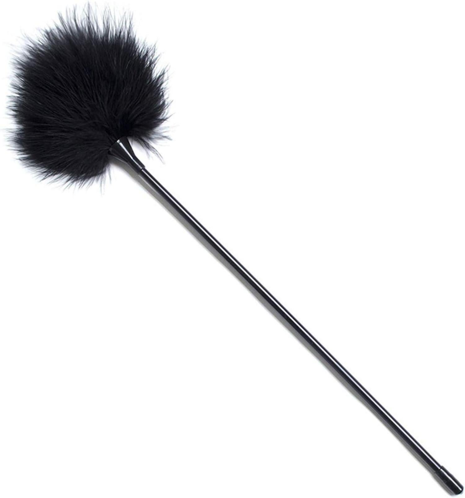 BDSMAGE 2er Set Reitpeitsche Federkitzler Spanking Paddel