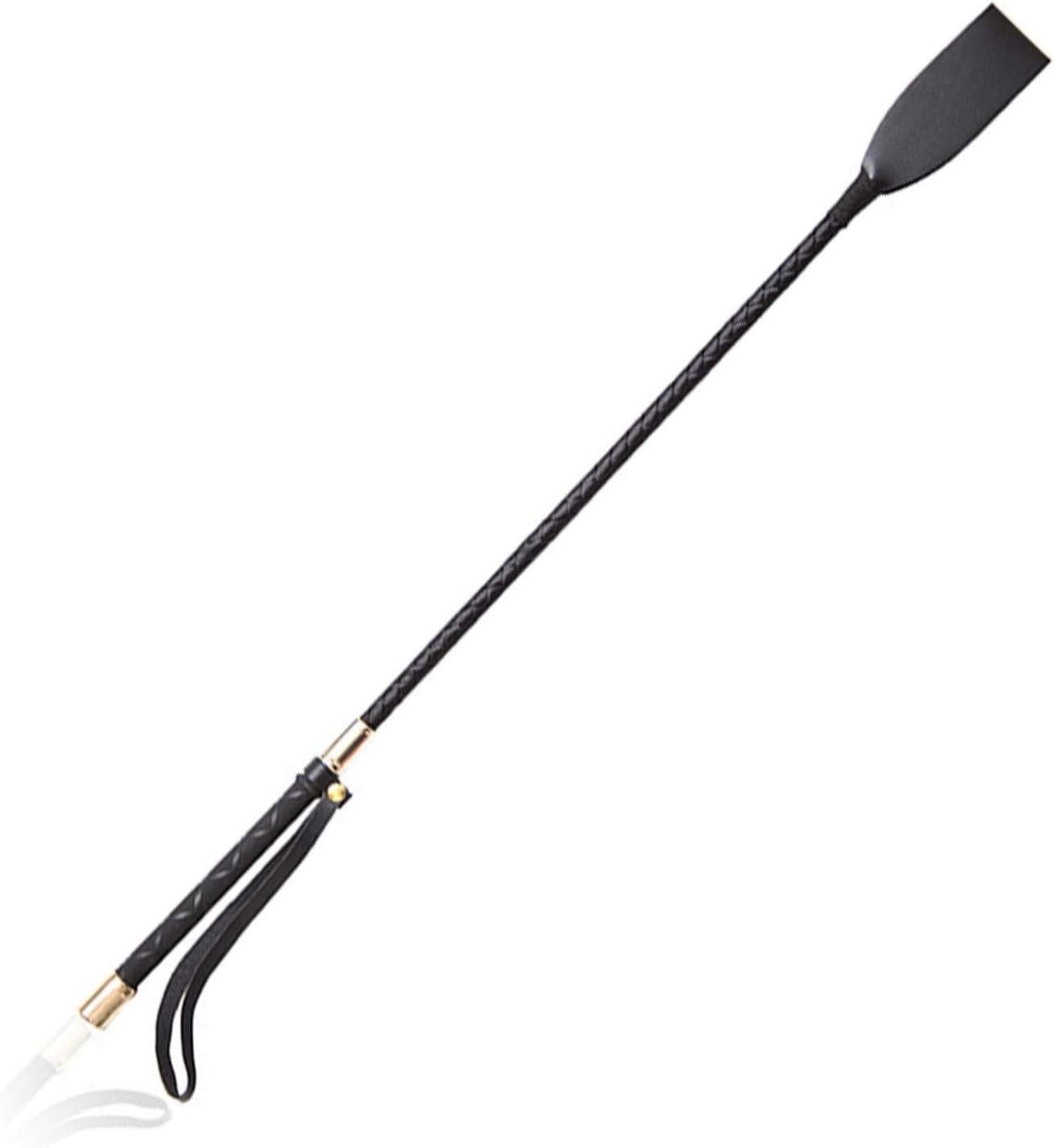 BDSMAGE 2er Set Reitpeitsche Federkitzler Spanking Paddel