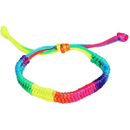 Regenbogen Makramee Nylonschnur 2mm x 100m