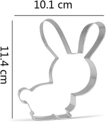 Oster-Ausstechformen-Set 8-teilig Hase Küken Edelstahl