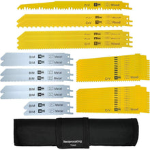 LEILUO Sägeblätter Set 36-teilig Holz Metall Kunststoff inkl