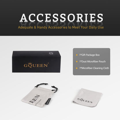 Damen Sonnenbrille Vintage Oversize Quadrat UV400 Retro