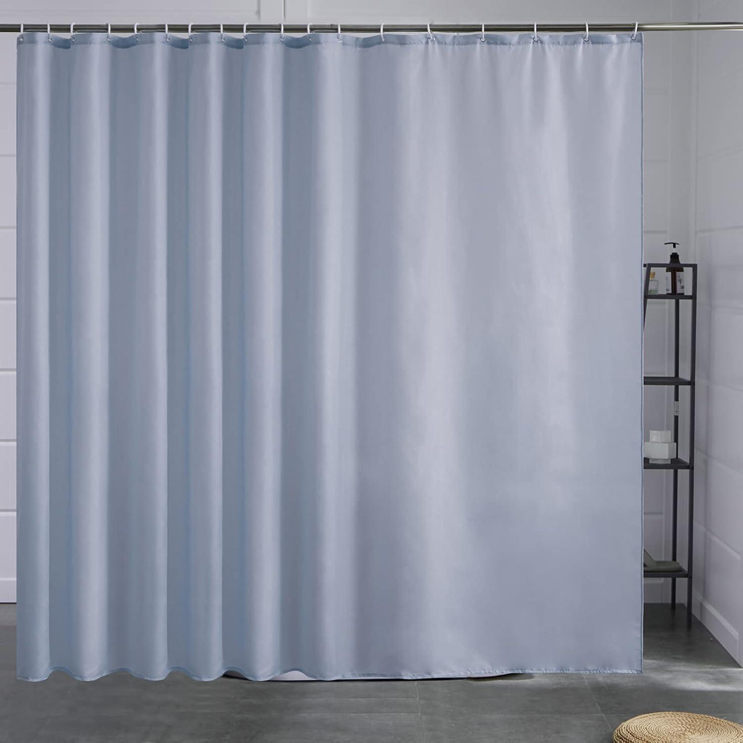 Duschvorhang Extra Breit Antibakteriell Wasserdicht 275x180cm