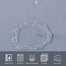 Duschvorhang Textil Anti-schimmel Wasserdicht Waschbar