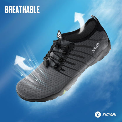 SIMARI WP001 Wasserschuhe Damen Herren schnelltrocknend Barfuß Aqua Yoga