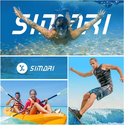 SIMARI WP001 Wasserschuhe Damen Herren schnelltrocknend Barfuß Aqua Yoga