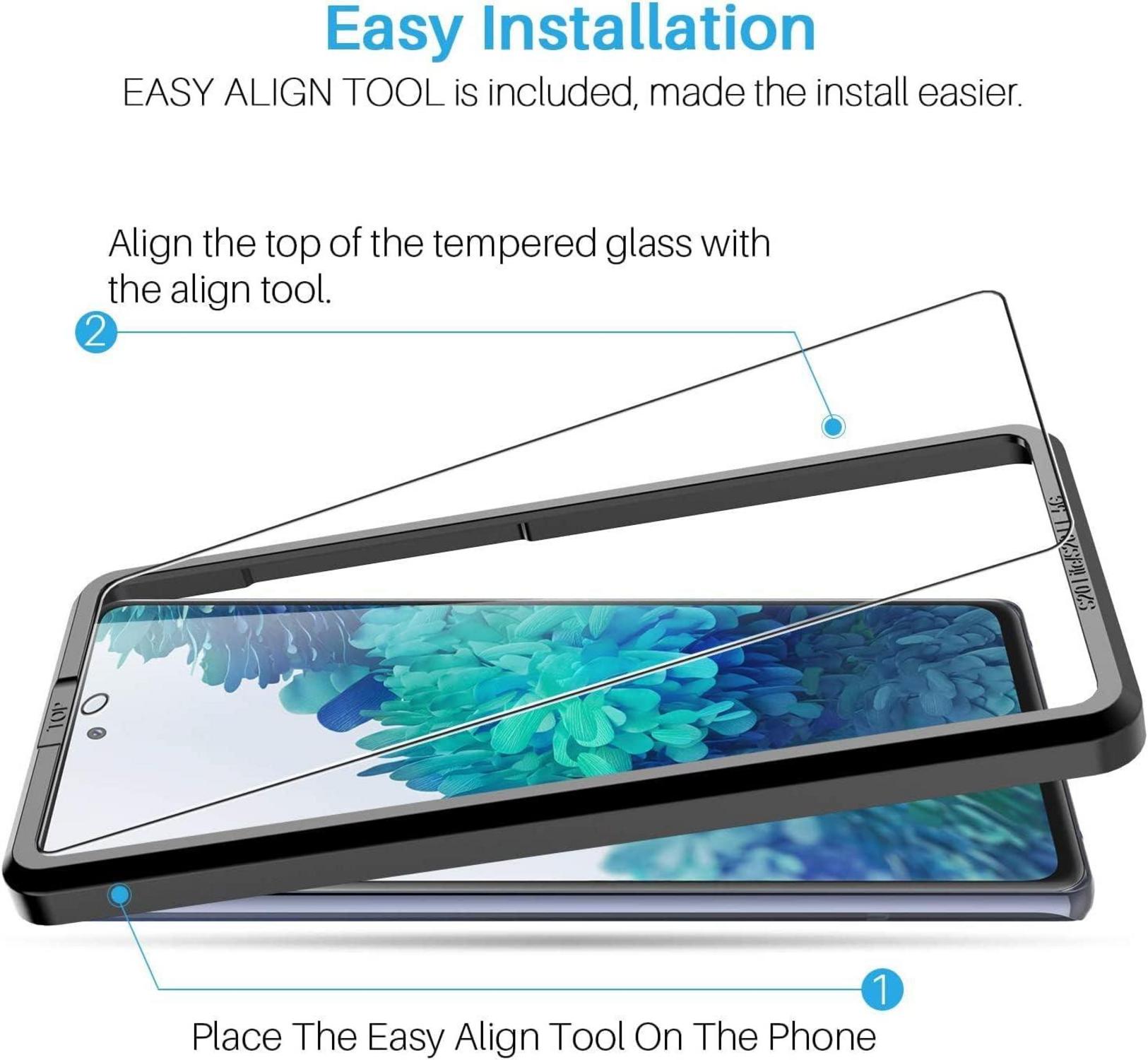 6er Set Schutzfolie für Samsung Galaxy S20 Fe 9H Härte HD