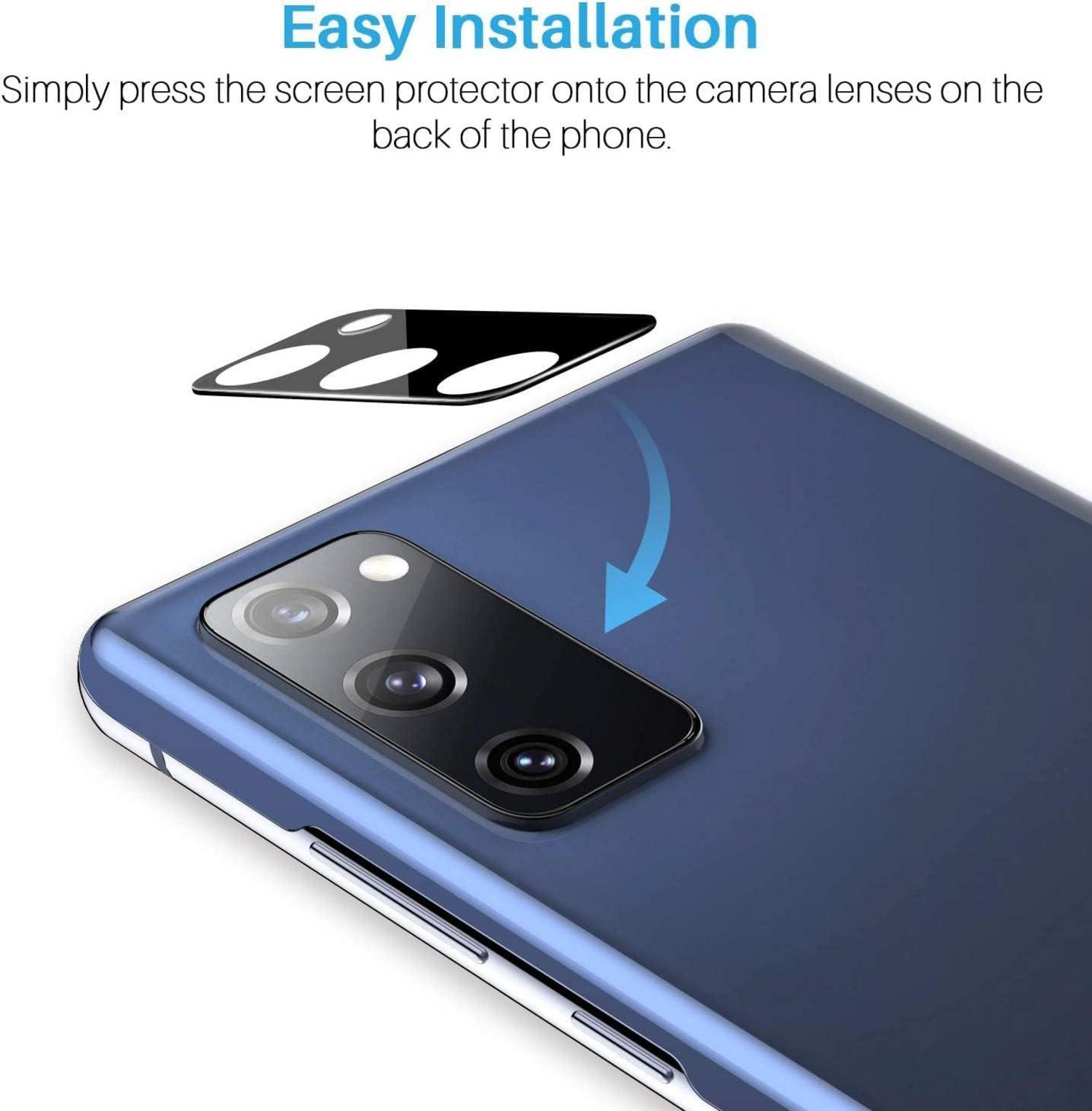 Schutzfolie Samsung Galaxy S20 Fe 6 Stück Display & Kamera Panzerfolie 9H HD