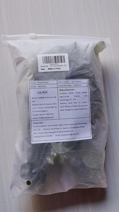 Homcomodar Künstliche Eukalyptus Pflanzen Bulk 12 Stück Indoor Outdoor Deko