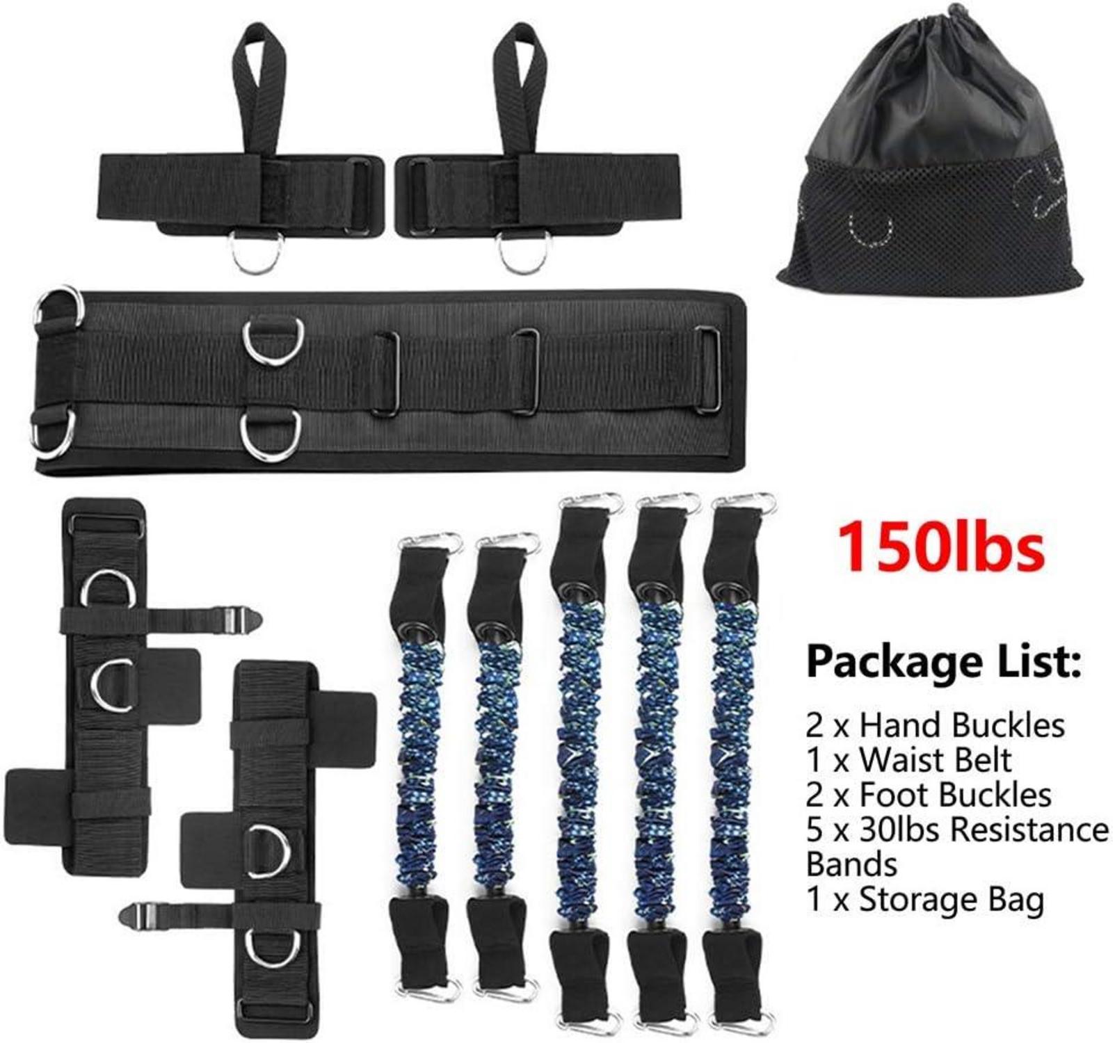 Boxen Resistance Bands 300/200/150Lbs Blau Boxen Expander Training