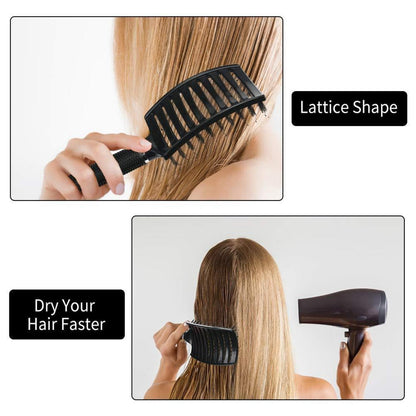 Haarbürste ohne Ziepen Profi Entwirrungsbürste