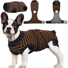 Kuoser Hundebody OP Kastration Leckschutz Hund Braun M