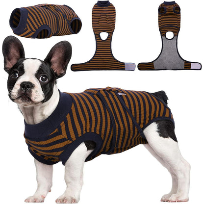 Kuoser Hundebody OP Kastration Leckschutz Hund Braun M