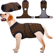 Hundebody Nach Op Leckschutz Hund Braun XXL 2XL Medical Pet Shirt