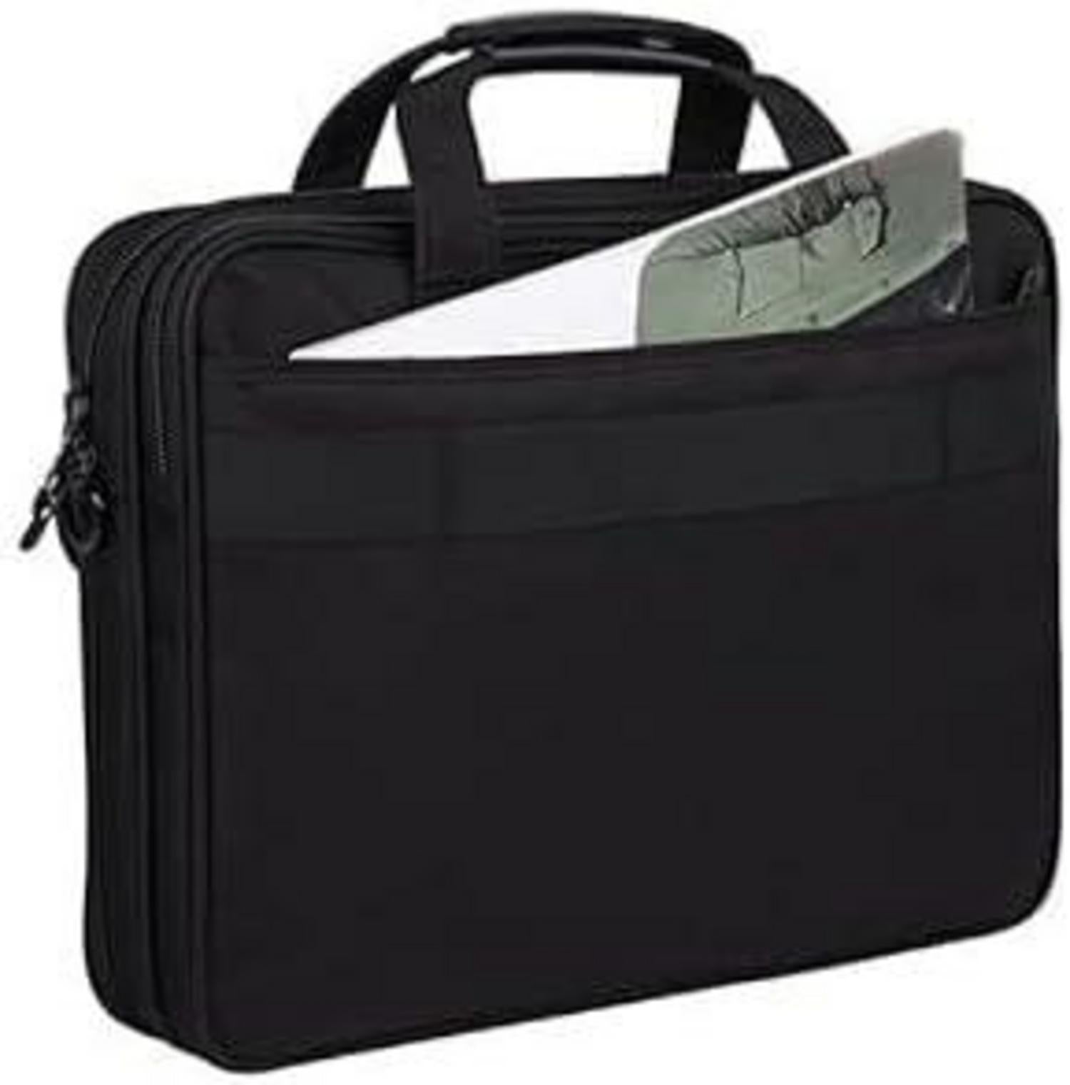 Taygeer Laptoptasche 17 Zoll Schwarz Business Notebook Aktentasche