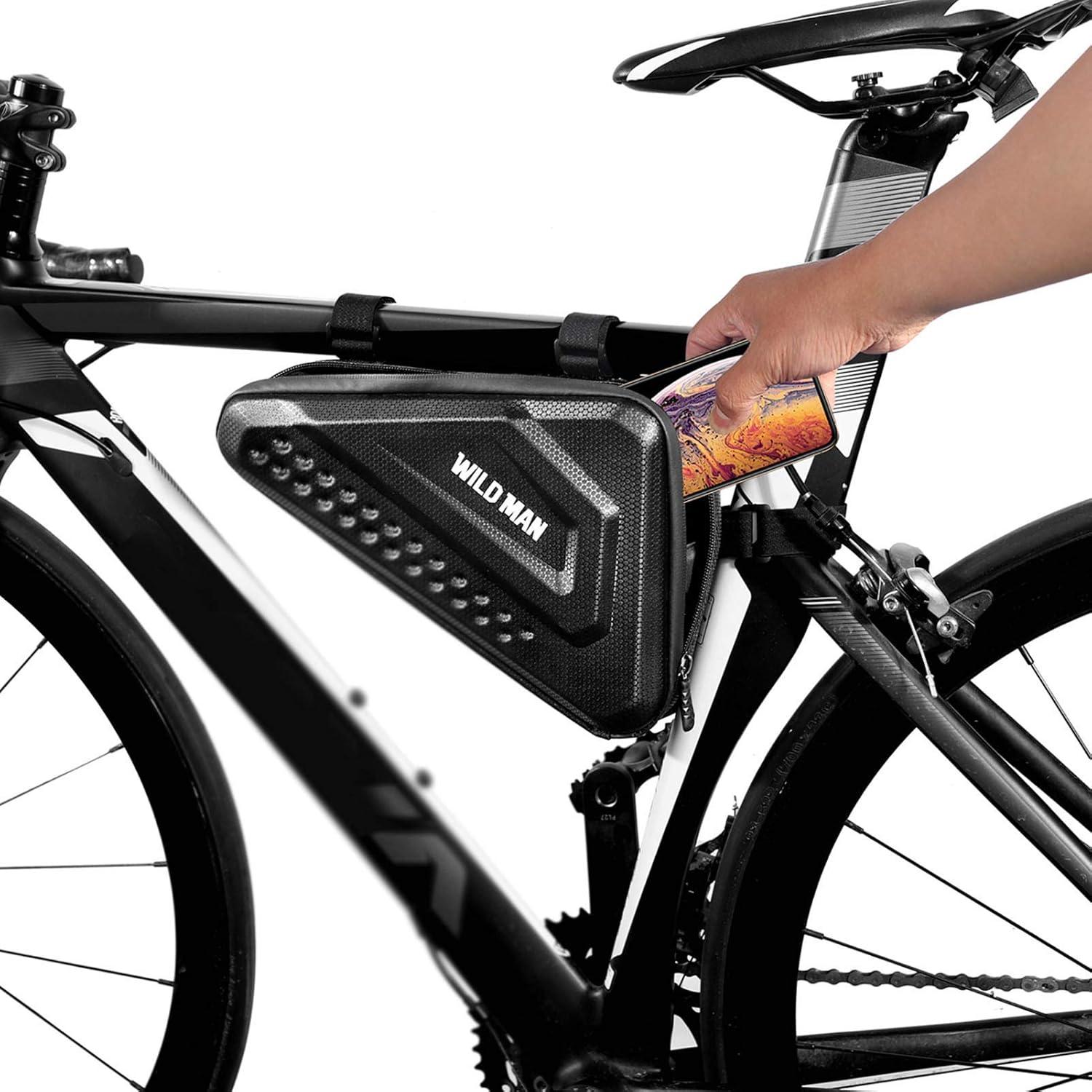 Fahrrad Triangle Bag Wasserdicht Reflektierend Reißverschluss