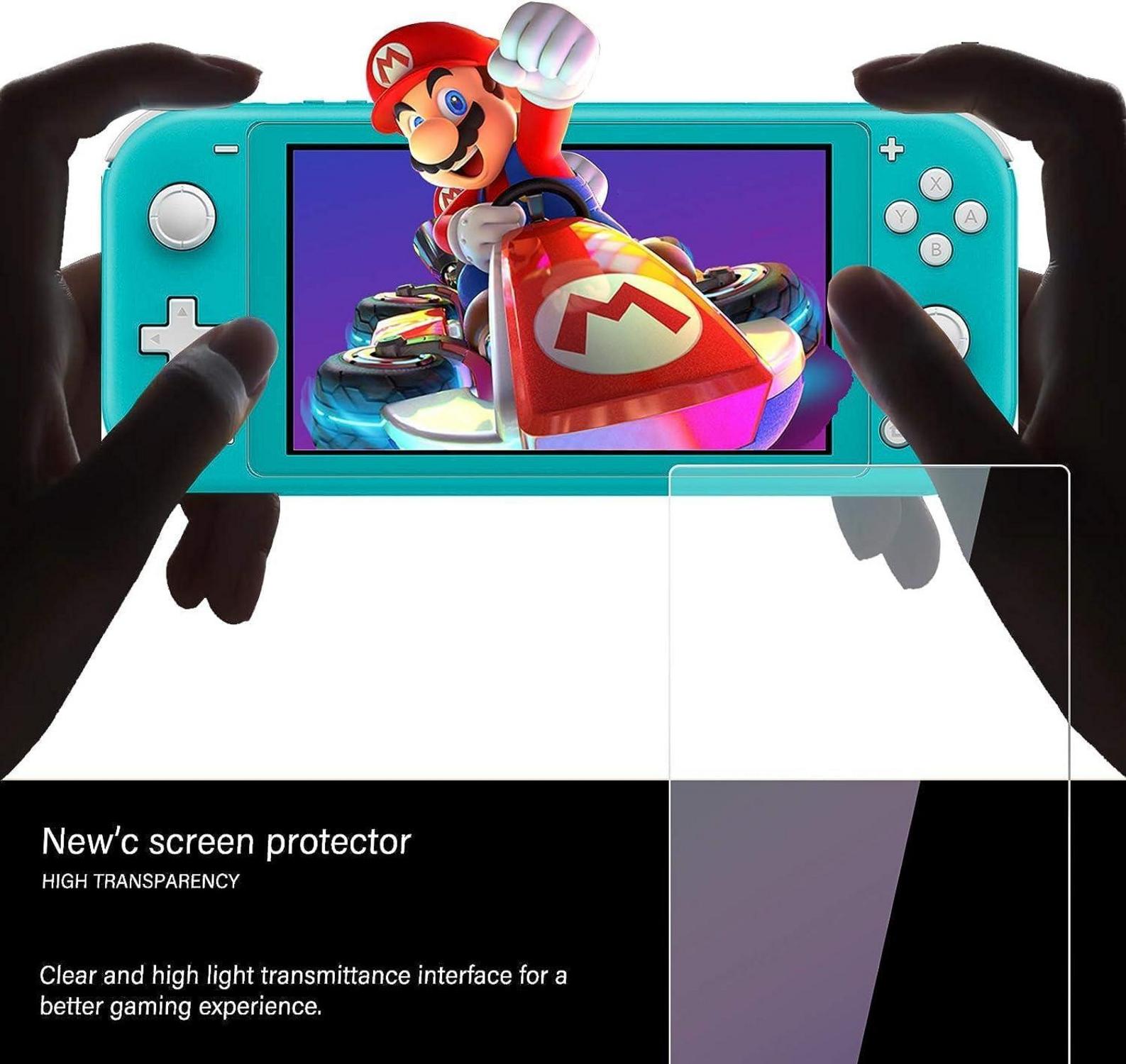 Panzer Schutzglas Nintendo Switch Lite 9H HD Displayschutz 2 Stück