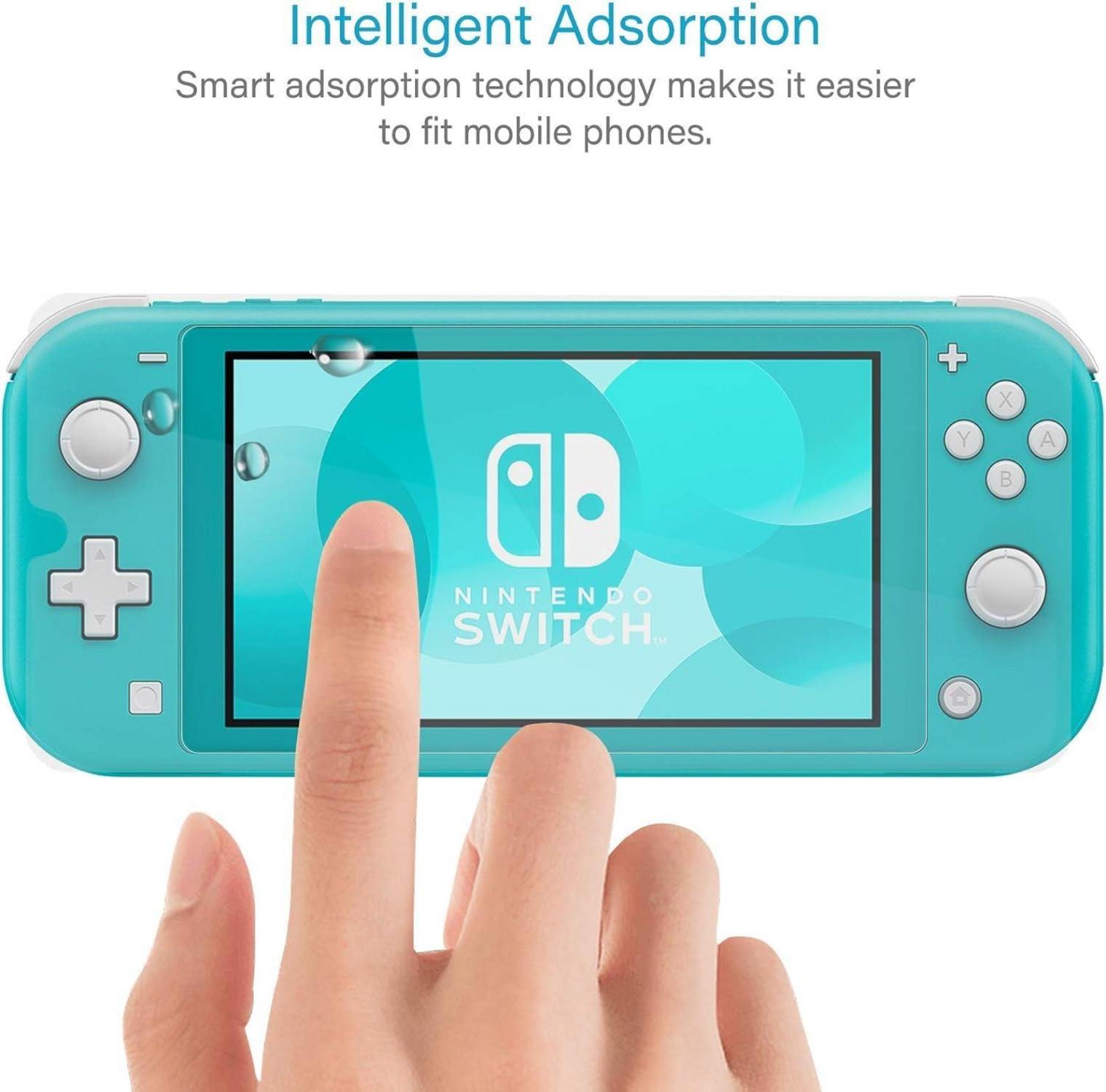 Panzer Schutzglas 3 Stk Nintendo Switch lite Kratzfrei 9H Härte Klar