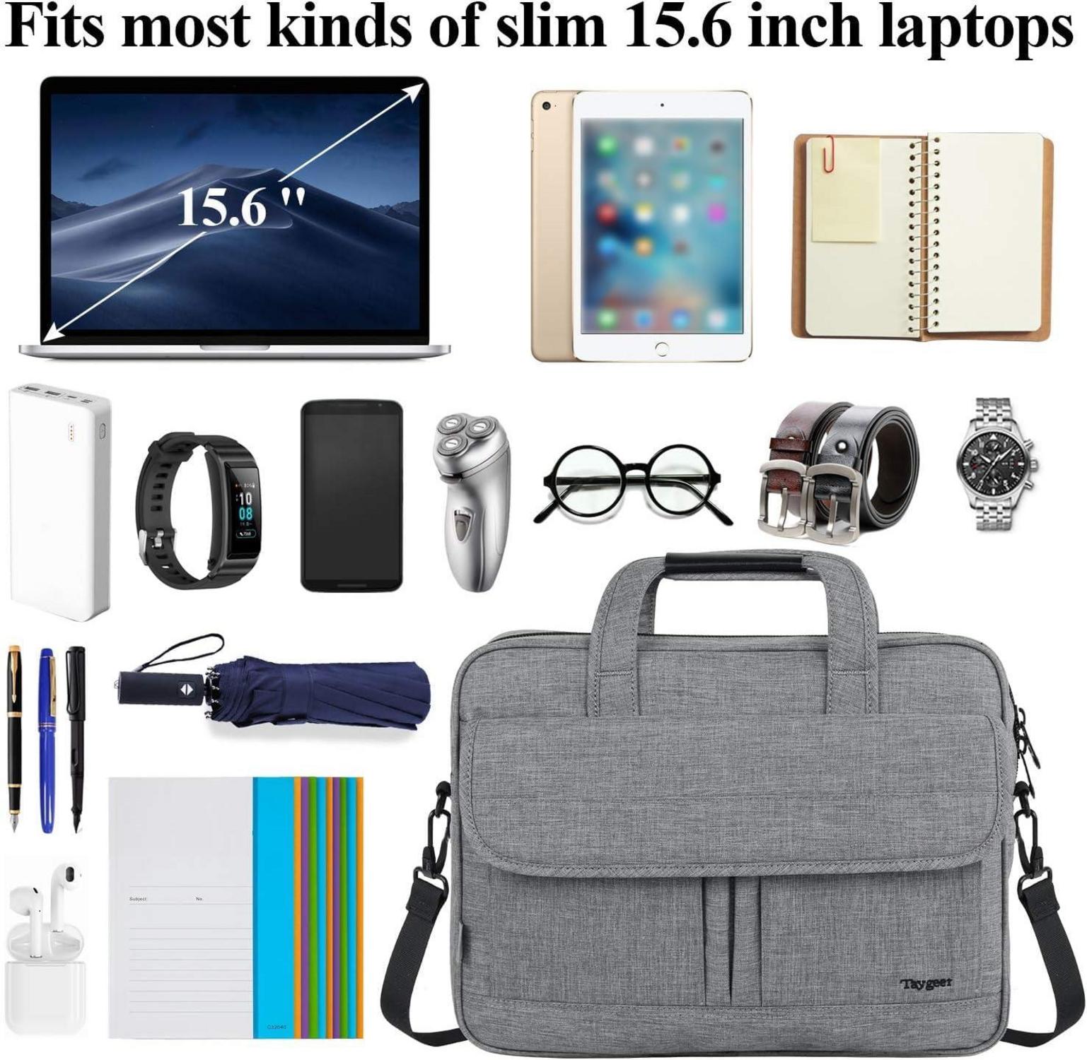 Laptoptasche 15.6 Zoll Wasserdicht Aktentasche Notebook Laptop