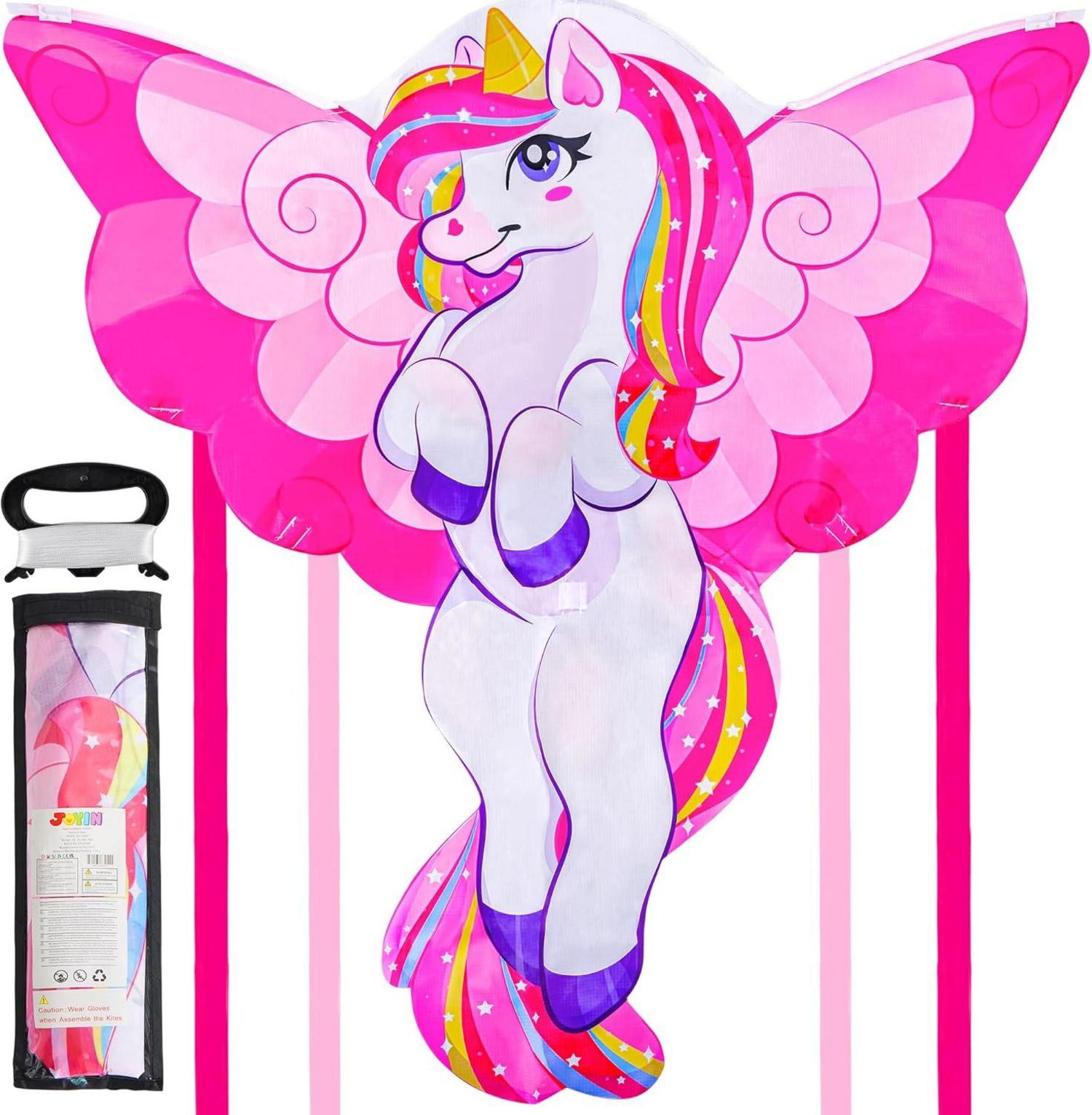 Einhorn Drachen für Kinder und Erwachsene 43.3'' - Großer