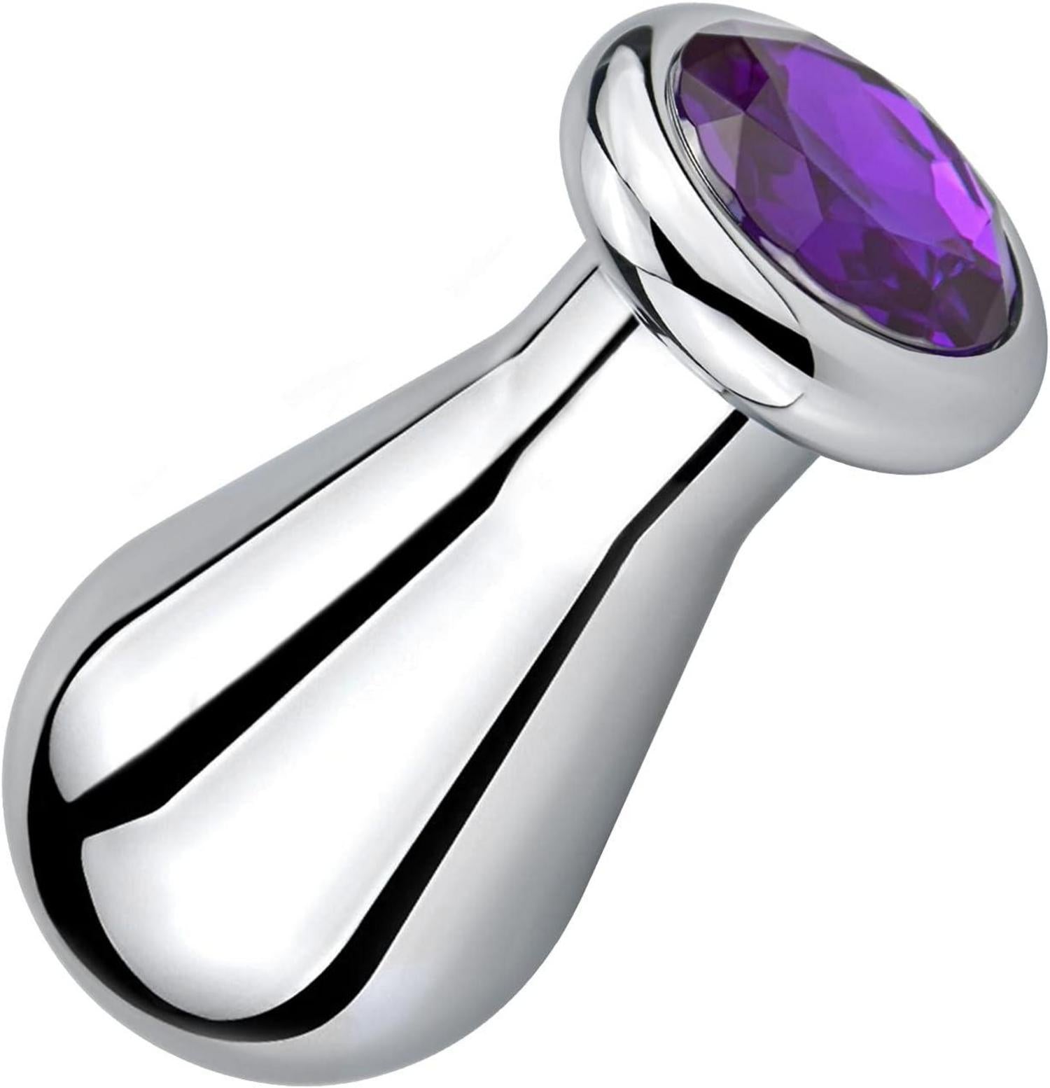 Edelstahl Anal Plug Glühbirne Form Butt Plug Massage Dilatator