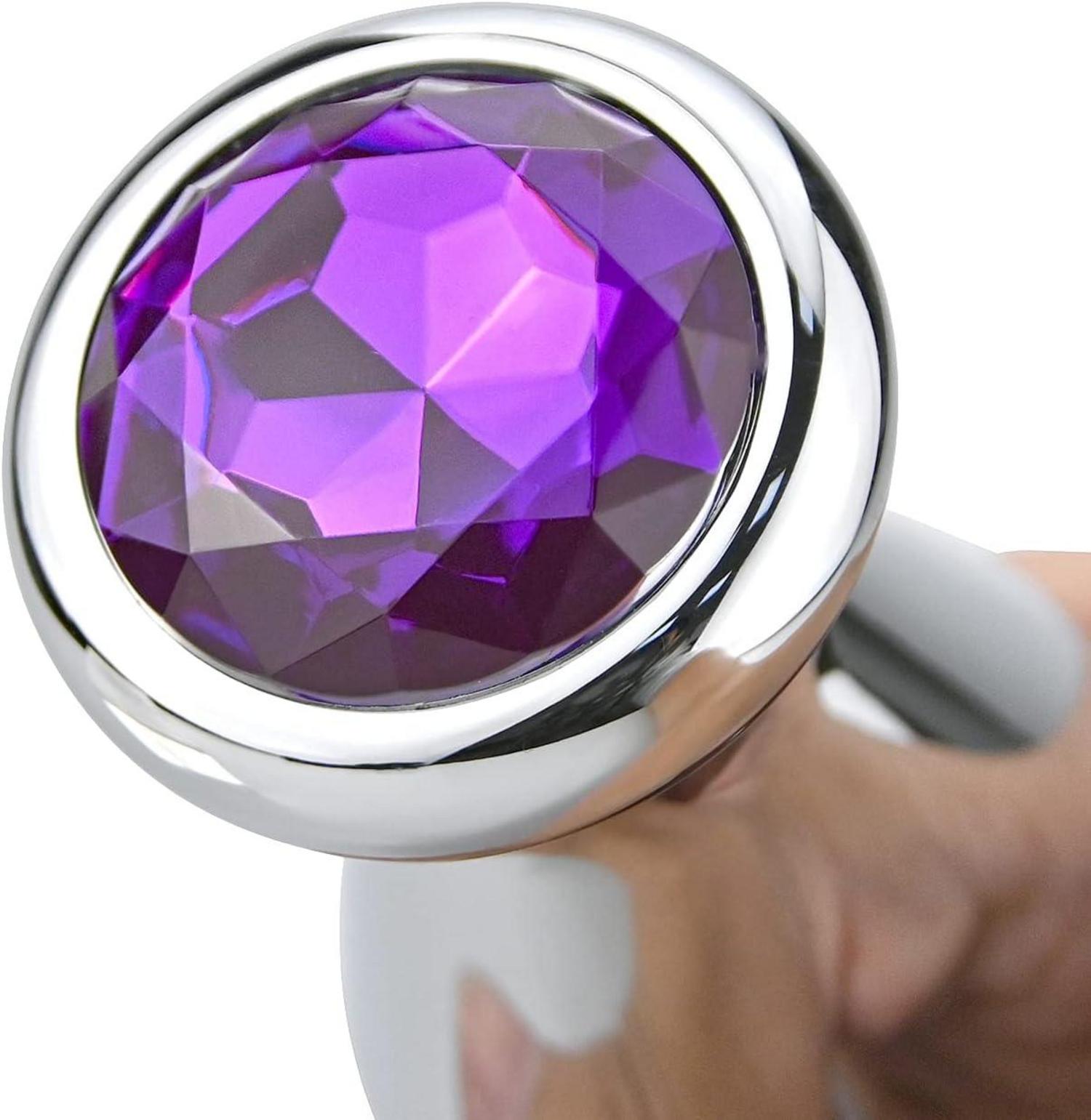 Edelstahl Anal Plug Glühbirne Butt Plug Anal Massagegerät Frauen