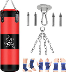 Boxsack Set mit Boxhandschuhen | MMA Muay Thai Martial Arts Kit